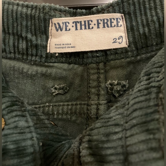 FREE PEOPLE Good Luck corduroy barrel pants, size 29 - Picture 5 of 8
